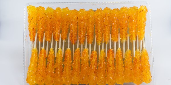 تصویر 2 از قیمت خرید نبات زعفرانی چوبی + فروش ویژه